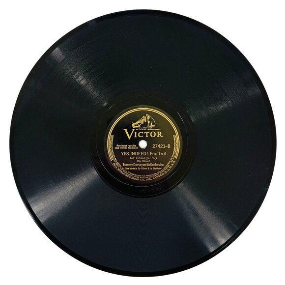 Tommy Dorsey Will You Still Be Mine? 10in Shellac 78 RPM Victor 27421 Vintage - Picture 3 of 4